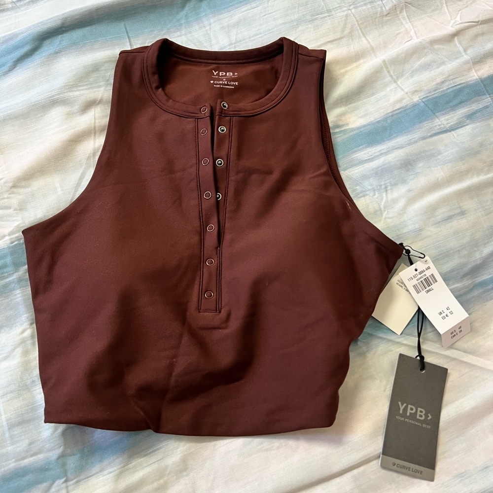 Abercrombie YPB Brown Top